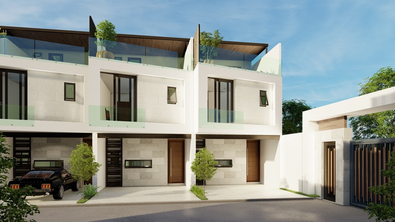 Render del proyecto TownHouses Fresno II